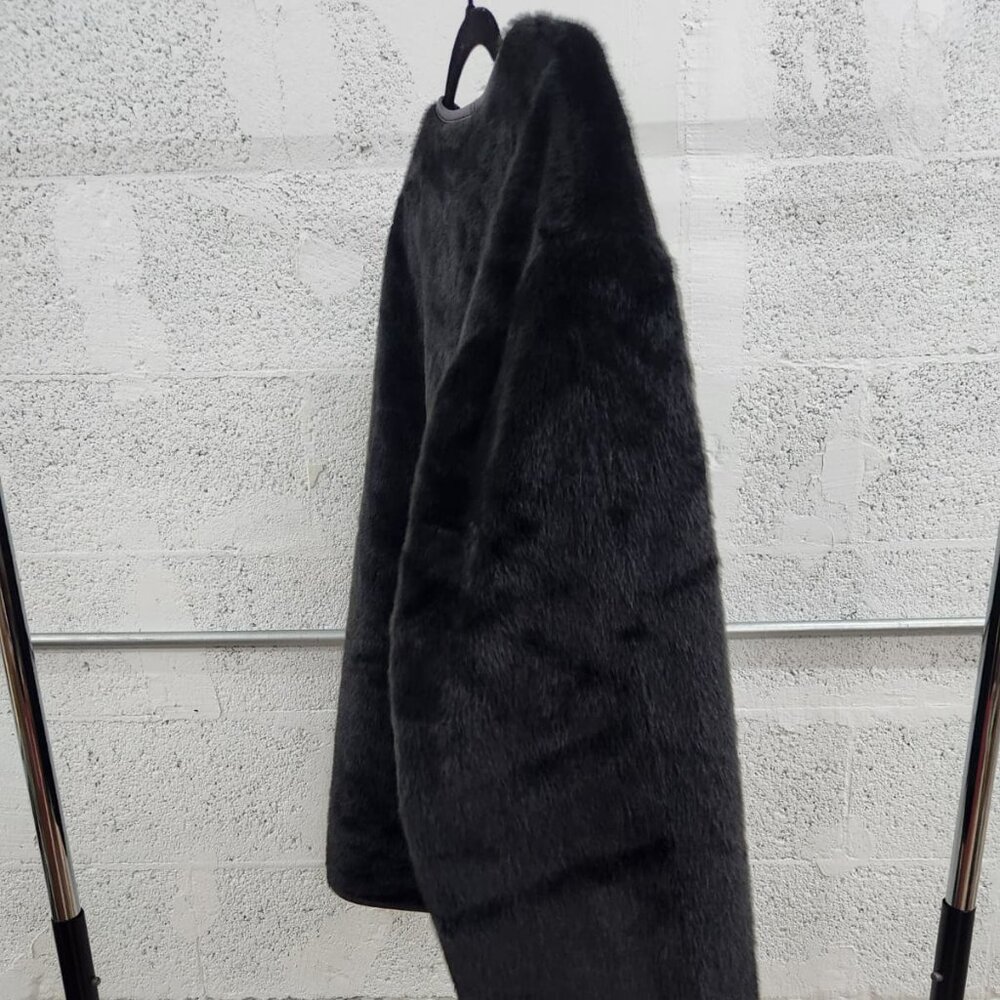 NWT Universal Thread Faux Fur Toggle Jacket in Black – Size XL‎ - Picture 7 of 14